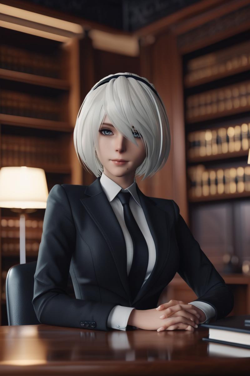 4234732453-1647894767-cinematic photo yorha2b,_lora_yorha2b_sdxl_V10-000008_0.65_,looking at viewer,business suit,office,sitting,wooden desk,window, b.png